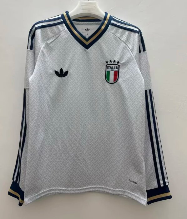 AAA Quality Italy 2026 World Cup Away Leaked Long Soccer Jersey